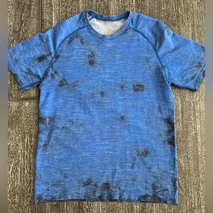 Lululemon Metal Vent Tech T-Shirt 2.0 in Blue/Black